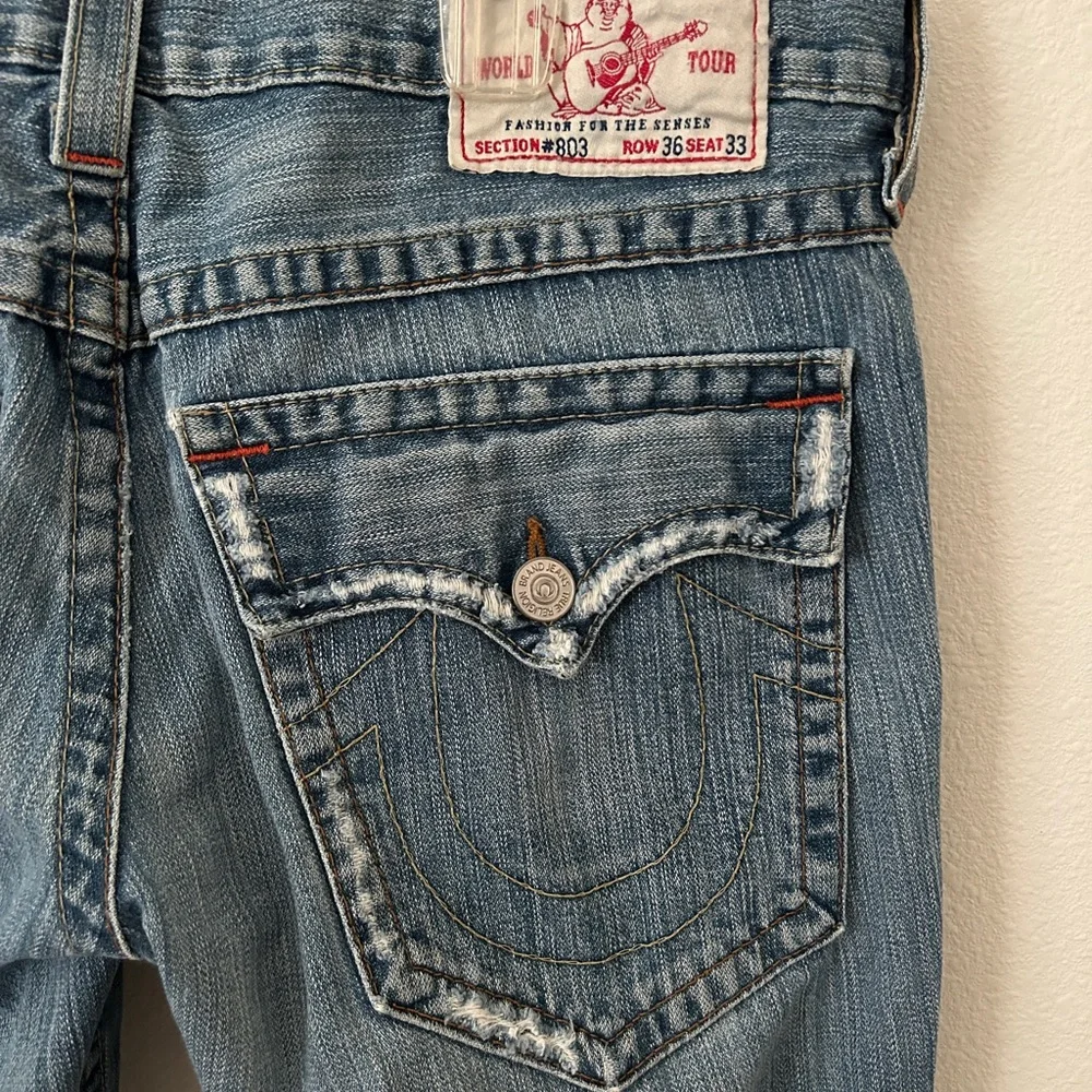 True Religion Light Blue Made In USA Jeans